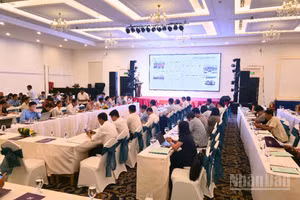 Quang cảnh tập huấn. (Ảnh: VĂN ÚT)