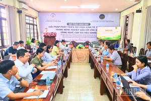 Quang cảnh hội thảo. (Ảnh: VĂN ÚT)
