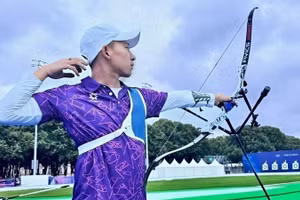 Nguyễn Hoàng Phi Vũ tái xuất ấn tượng tại Cúp châu Á 2026.