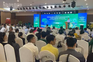 Quang cảnh chương trình gặp gỡ, giao thương, kết nối, hợp tác chuỗi cung ứng sầu riêng Việt Nam-Trung Quốc, tỉnh Đắk Lắk năm 2026. (Ảnh: Nguyễn Công Lý)