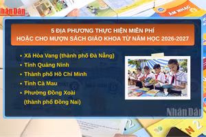 [Video] Thêm địa phương triển khai miễn phí sách giáo khoa từ năm học 2026-2027