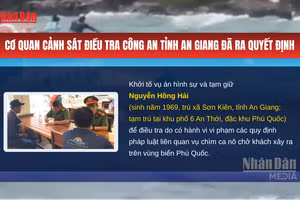 [Video] Khởi tố vụ án, tạm giữ thuyền trưởng vụ chìm ca nô chở khách tại Phú Quốc