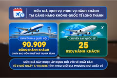 [Video] Triển khai giá dịch vụ phục vụ hành khách tại sân bay Long Thành