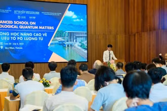 Toàn cảnh lễ khai mạc.