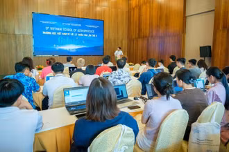 Quang cảnh buổi lễ.