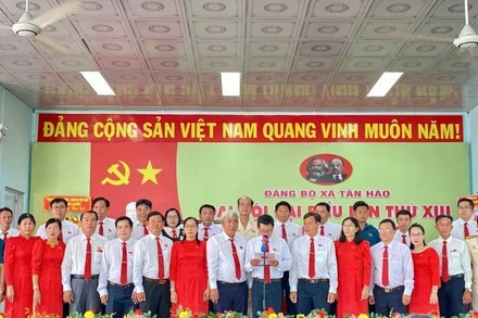 Đảng bộ xã Tân Hào đề ra ba nhiệm vụ trọng tâm đột phá để phát triển kinh tế-xã hội trong nhiệm kỳ 2025-2030. (Ảnh: HOÀNG TRUNG)