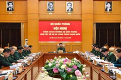 Quang cảnh buổi làm việc.