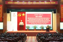 Quang cảnh hội nghị.