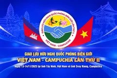 Giao lưu hữu nghị quốc phòng biên giới Việt Nam-Campuchia lần thứ hai diễn ra từ ngày 13-14/11/2025 tại khu vực biên giới chung hai nước.