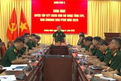 Quang cảnh buổi khai mạc.