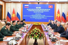 Quang cảnh hội kiến.