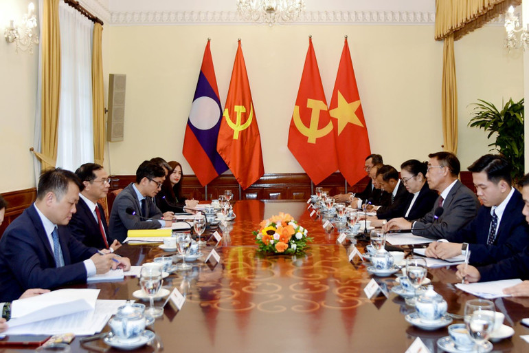 Quang cảnh cuộc hội đàm. (Ảnh: BNG) hoi-dam.jpg