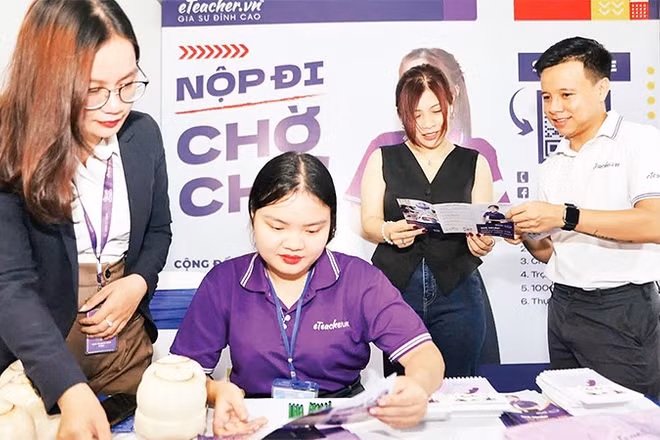 Một sàn giao dịch việc làm tại Thành phố Hồ Chí Minh.