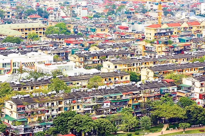 Khu tập thể Thành Công, Hà Nội. (Ảnh ĐĂNG ANH)
