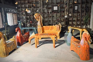 Bộ tác phẩm hoành tráng của Nghệ nhân Ưu tú Nguyễn Tấn Phát.