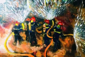 Trích từ một tác phẩm ấn tượng của họa sĩ Quế Chi.