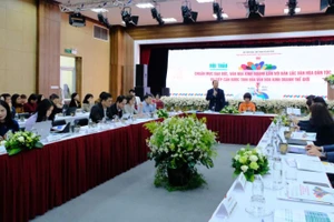 Không gian hội thảo.