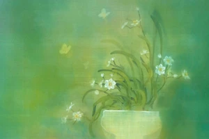 Trích từ tranh lụa của họa sĩ Trương Văn Ngọc.