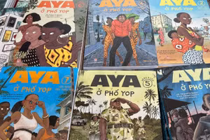 Bộ truyện tranh "Aya ở phố Yop".