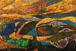 Trích từ một tác phẩm sơn mài ấn tượng của họa sĩ Hiền Nguyễn.