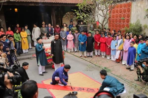 "Tết Việt - Tết Phố" những năm trước là hoạt động thu hút đông đảo du khách tham gia.