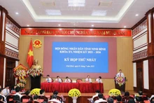 Các đại biểu dự hội nghị.