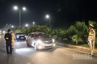 Lực lượng Công an tỉnh Tuyên Quang phối hợp tuần tra, kiểm soát 24/24 giờ tại các tuyến giao thông.