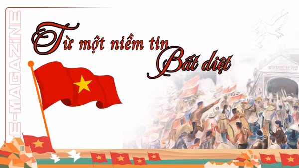Từ một niềm tin bất diệt