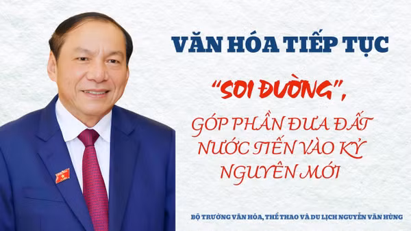 Văn hóa tiếp tục "soi đường", góp phần đưa đất nước tiến vào kỷ nguyên mới