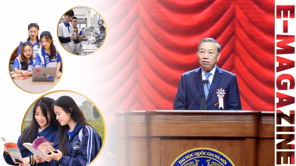 Từ bài phát biểu của Tổng Bí thư, Chủ tịch nước Tô Lâm tại Đại học Quốc gia Hà Nội suy nghĩ về đổi mới giáo dục trong kỷ nguyên phát triển mới