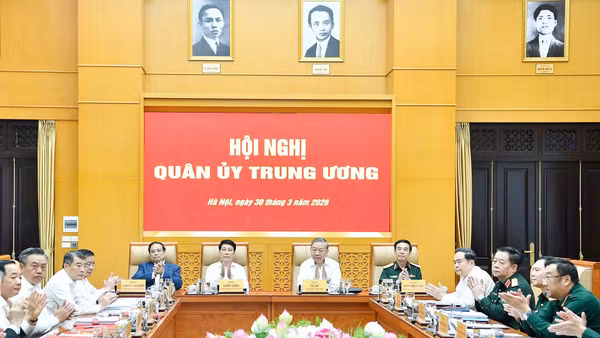 Tổng Bí thư Tô Lâm chủ trì hội nghị. (Ảnh: Trọng Hải)