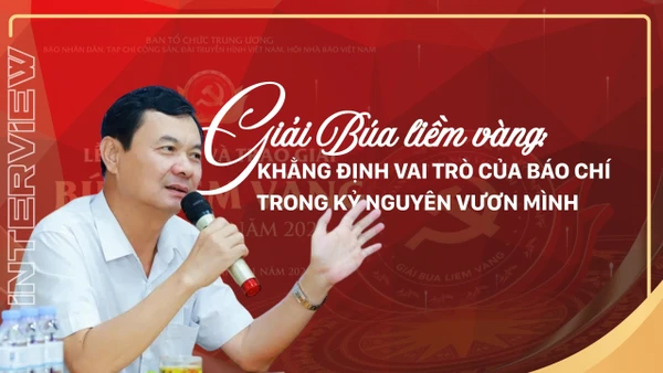 Giải Búa liềm vàng: Khẳng định vai trò của báo chí trong kỷ nguyên vươn mình