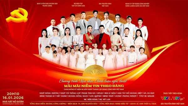 “Mãi mãi niềm tin theo Đảng”, chương trình nghệ thuật đặc biệt chào mừng 96 năm Ngày thành lập Đảng