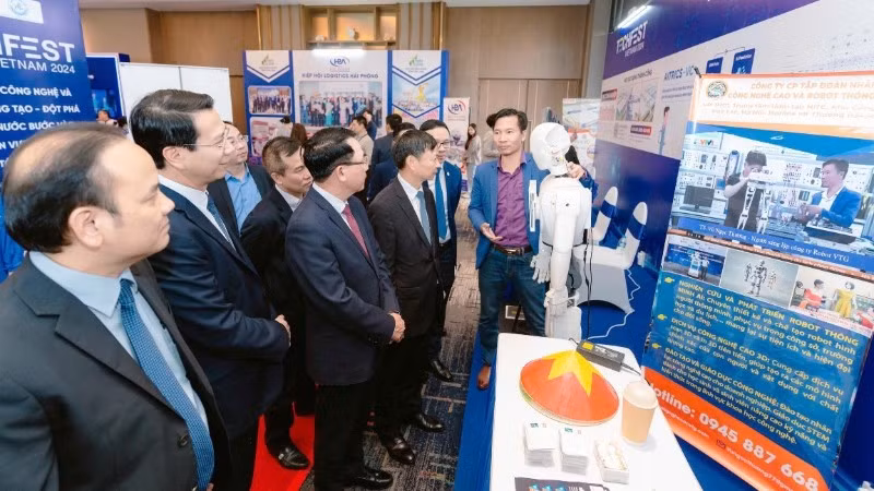 Techfest Việt Nam năm 2024 được tổ chức tại Hải Phòng. (Ảnh minh họa: Sở Khoa học và Công nghệ Hải Phòng)