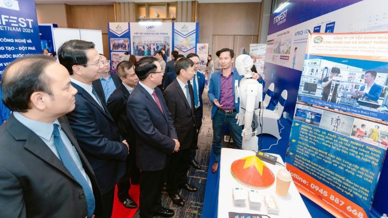 Techfest Việt Nam năm 2024 được tổ chức tại Hải Phòng. (Ảnh minh họa: Sở Khoa học và Công nghệ Hải Phòng)