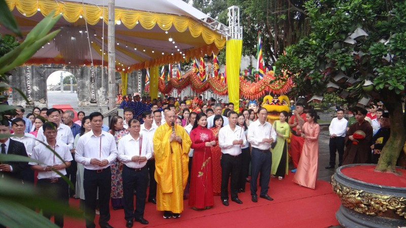 Ban tổ chức Lễ hội mùa thu Côn Sơn-Kiếp Bạc (thành phố Hải Phòng) tổ chức Lễ cáo yết mở hội mùa thu Côn Sơn-Kiếp Bạc năm 2025.