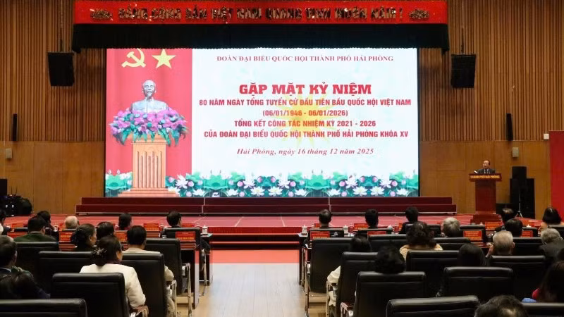 Quang cảnh buổi gặp mặt.