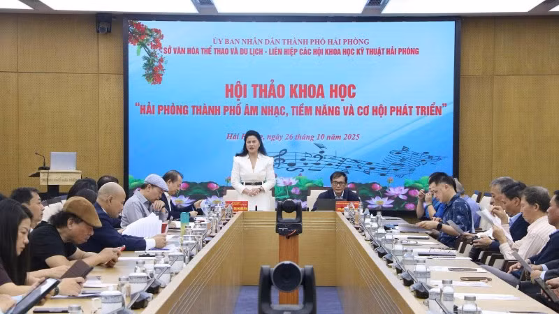 Quang cảnh hội thảo.