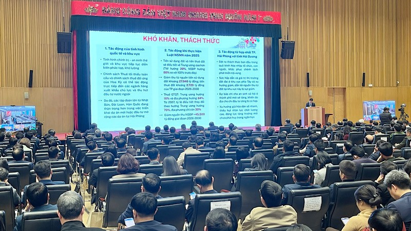 Quang cảnh hội nghị.