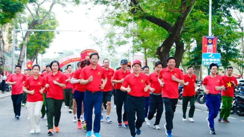 Ngày chạy Olympic 2026 tại Hải Phòng.