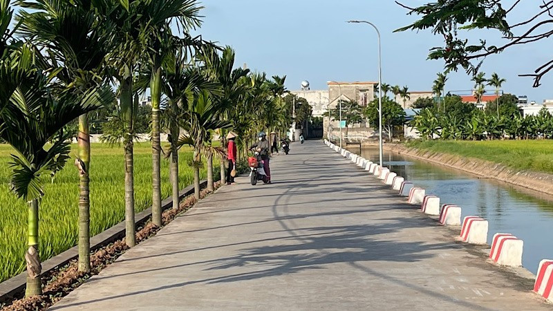 (Ảnh minh họa: Diện mạo nông thôn Nam Định hôm nay)