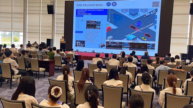 Quang cảnh Phiên kết nối cung-cầu trong khuôn khổ Techfest Hải Phòng 2025.