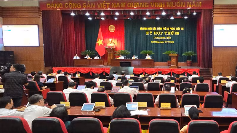 Quang cảnh Kỳ họp.