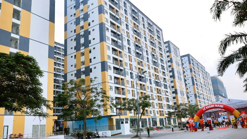 Chính phủ ban hành cơ chế xử lý khó khăn, vướng mắc trong phát triển nhà ở xã hội. (Ảnh: BÁO NHÂN DÂN)