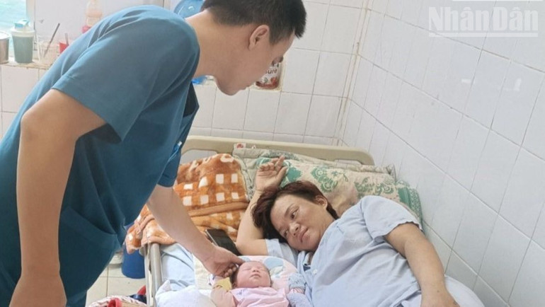 Nhờ được vận động, người dân đã chủ động chọn sinh sản tại những cơ sở y tế cho đảm bảo sức khỏe mẹ và con. ndo_tr_image.jpg