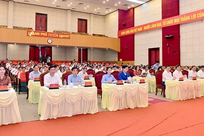 Các đại biểu tham dự hội nghị.