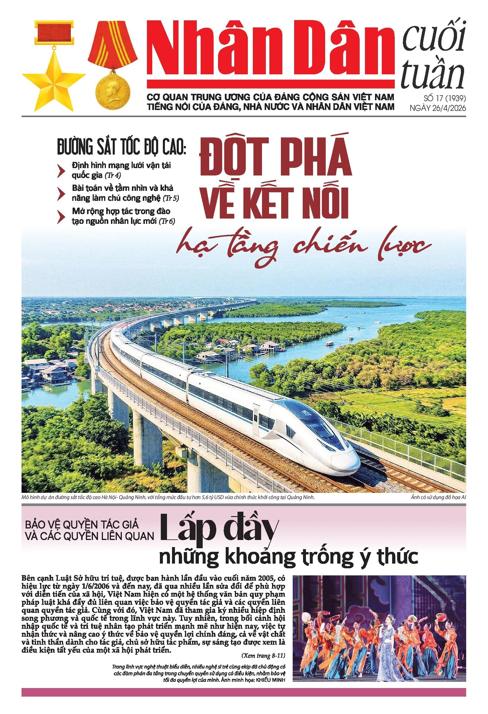 Nhân Dân cuối tuần số 1939: Những câu chuyện đặc sắc