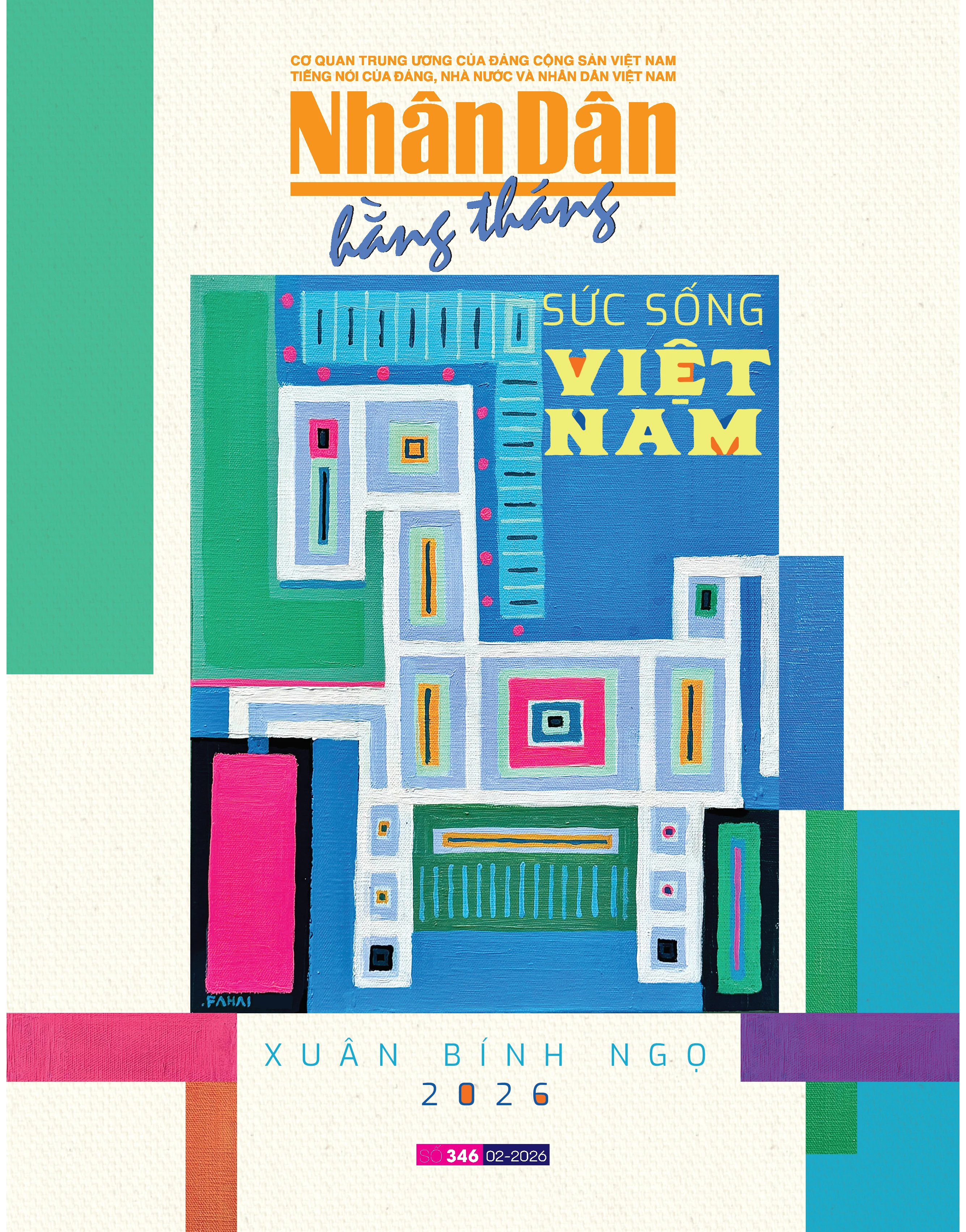 Báo Nhân Dân hàng tháng số 346: Tiếp tục đổi mới, nâng cao chất lượng thông tin