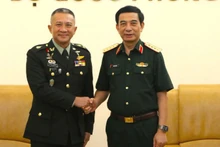 Bộ trưởng Phan Văn Giang tiếp Đại tướng Songwit Noonpackdee.