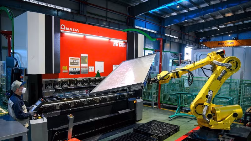 Thu hút đầu tư nước ngoài tiếp tục tăng cao trong 6 tháng đầu năm 2025. (Ảnh: THÀNH ĐẠT)